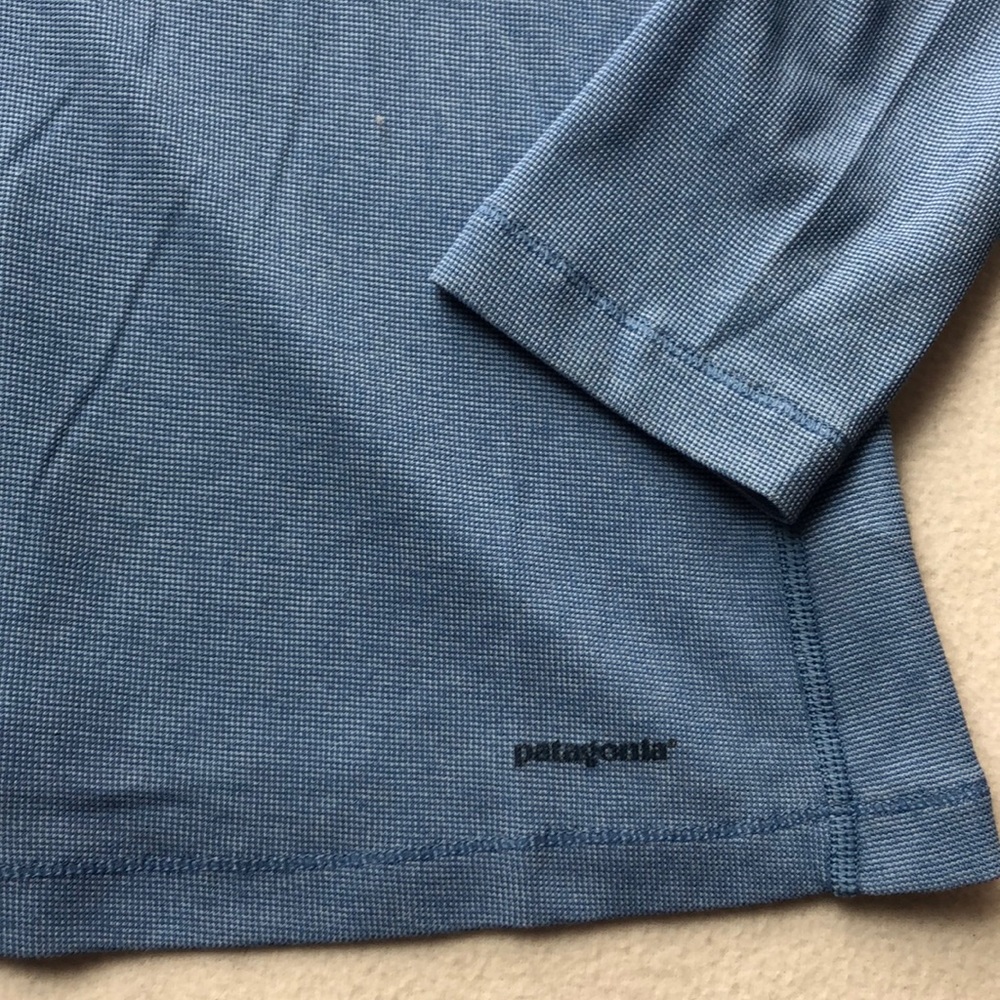 Patagonia Base Layer Long Sleeve V Neck Shirt - Picture 3 of 7